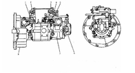 TEM KYB PSVL-36CG-2 Hydraulic Pump Assy PSVL-36 Pump Parts
