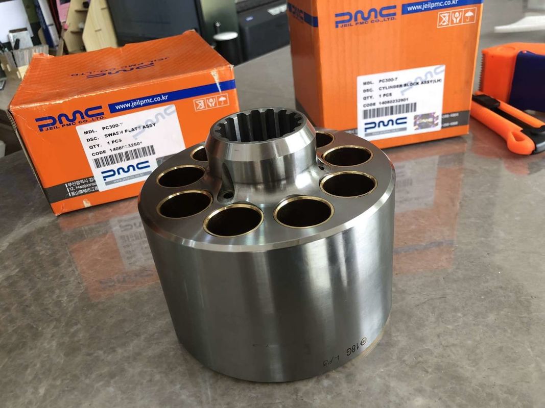 Standard Color Hydraulic Cylinder Block For Excavator Hydraulic Pump